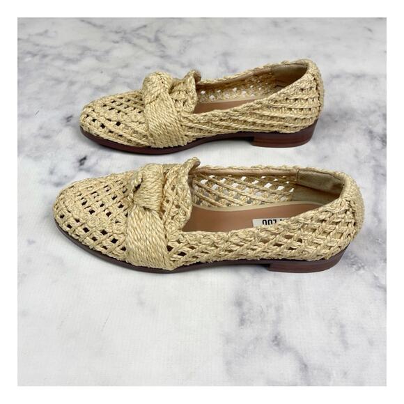 Bibi Lou x Anthropologie Posey Woven Raffia Loafers - Picture 5 of 10